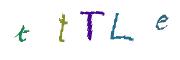 Image CAPTCHA